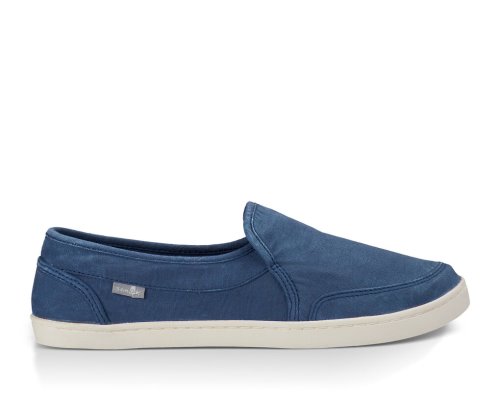 Slip On Sanuk Pair O Dice Femme - Bleu Marine QHNBSO947
